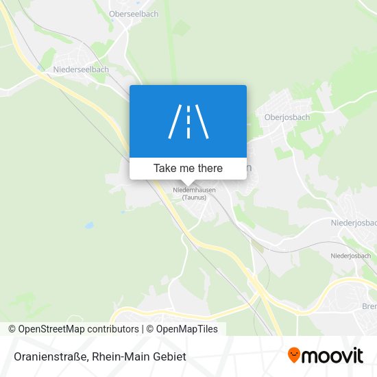 Oranienstraße map
