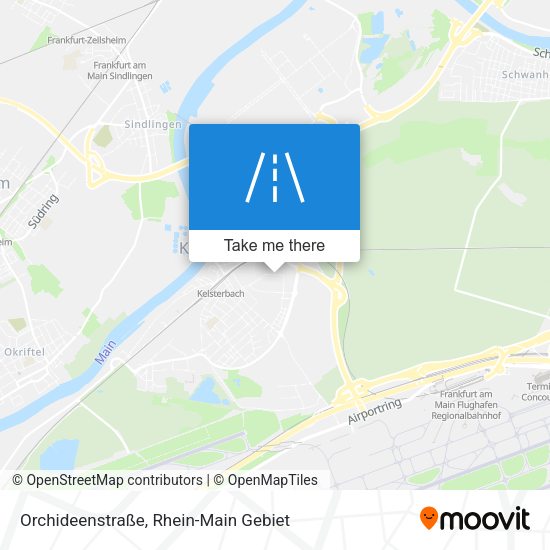 Orchideenstraße map