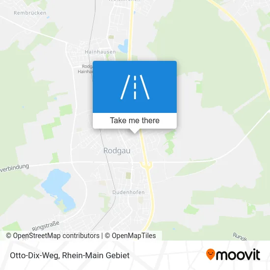 Карта Otto-Dix-Weg