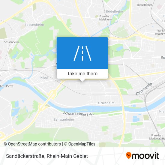Sandäckerstraße map