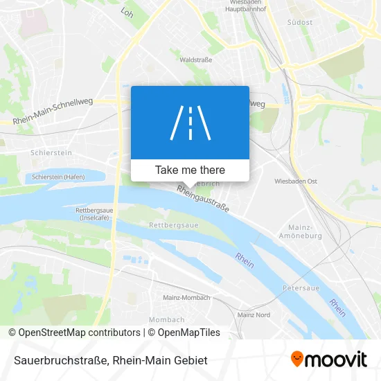 Карта Sauerbruchstraße