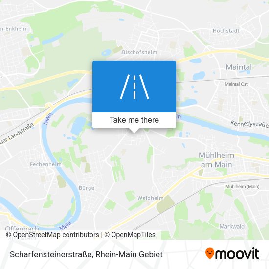 Scharfensteinerstraße map