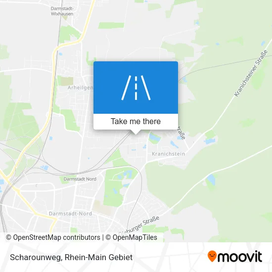 Карта Scharounweg