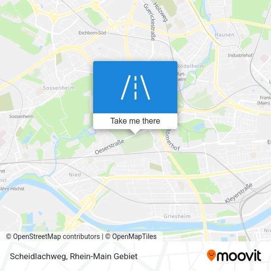 Карта Scheidlachweg