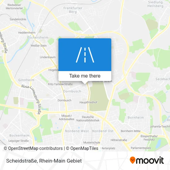 Scheidstraße map