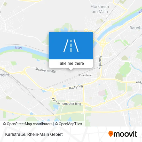 Карта Karlstraße