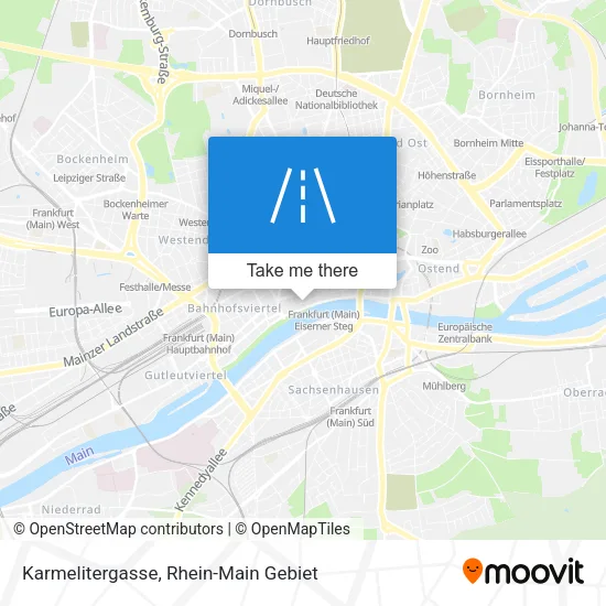 Карта Karmelitergasse