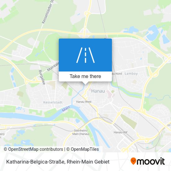 Katharina-Belgica-Straße map