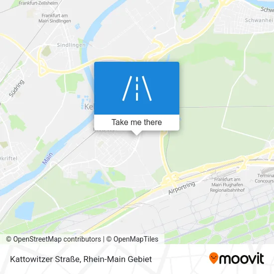 Карта Kattowitzer Straße