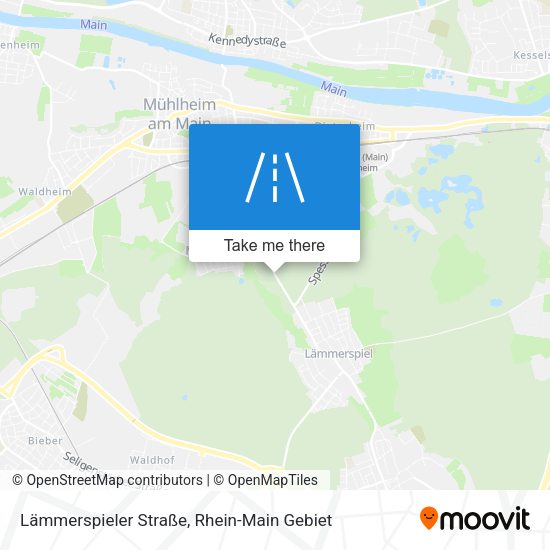Lämmerspieler Straße map
