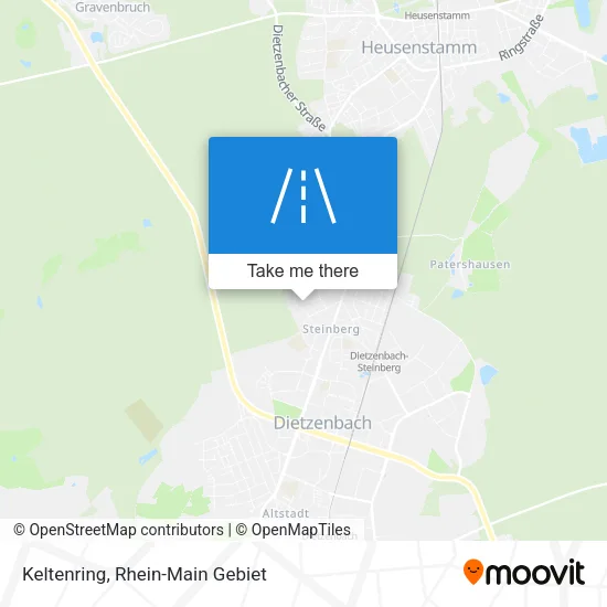 Карта Keltenring