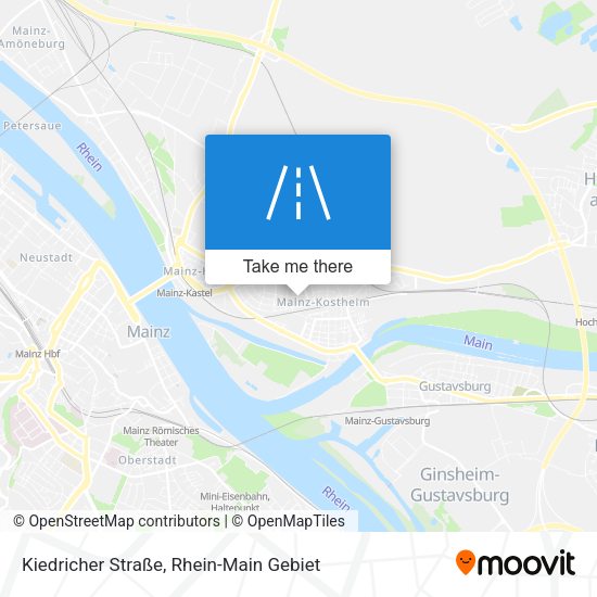 Kiedricher Straße map