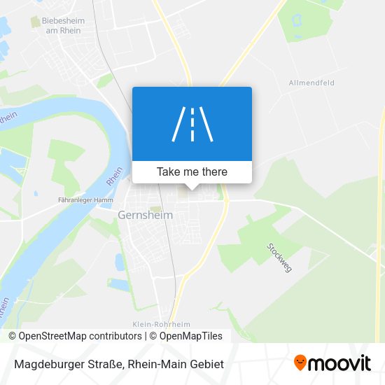 Magdeburger Straße map