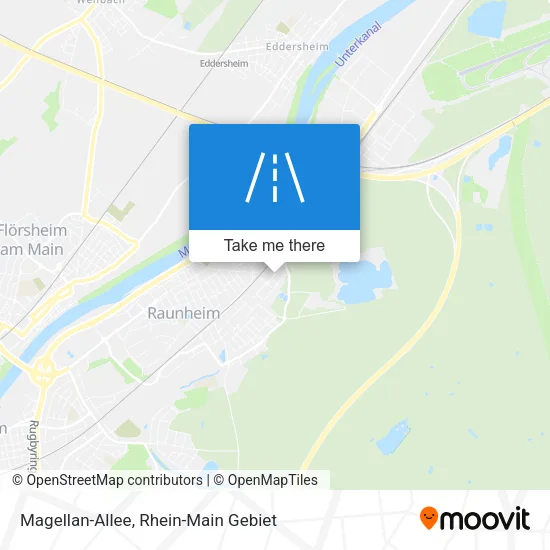 Карта Magellan-Allee