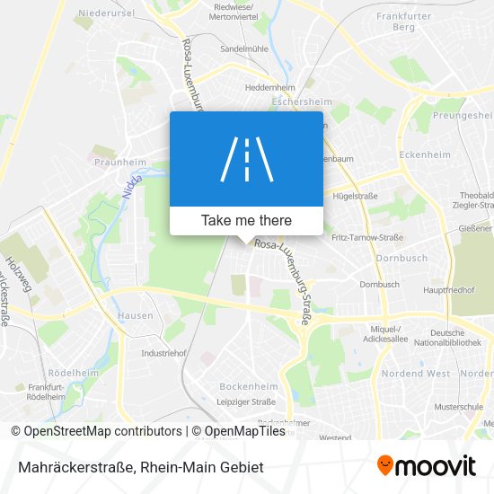 Mahräckerstraße map