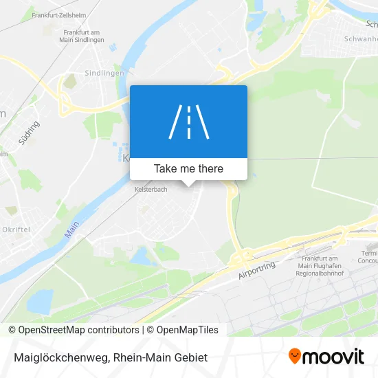 Карта Maiglöckchenweg