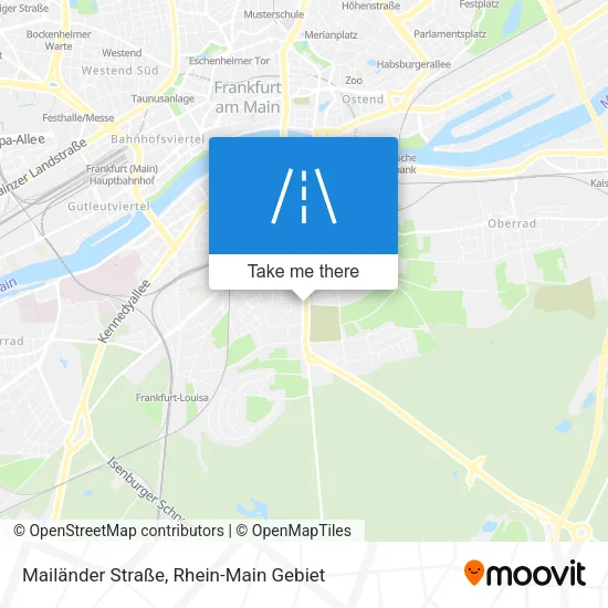 Карта Mailänder Straße