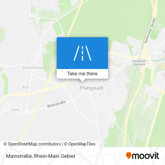 Карта Mainstraße