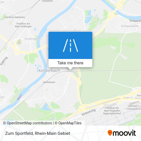 Карта Zum Sportfeld