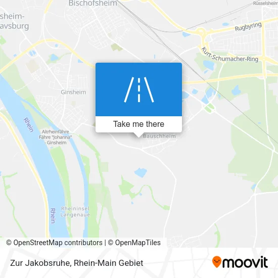Карта Zur Jakobsruhe