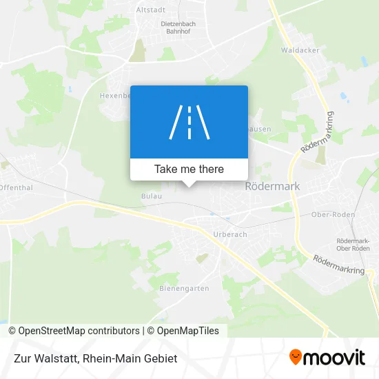 Карта Zur Walstatt