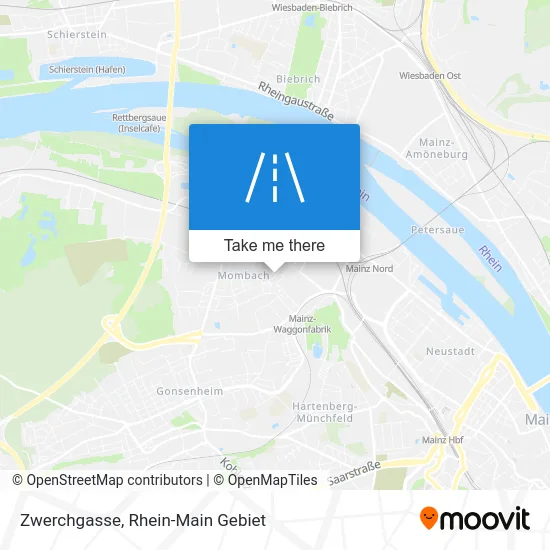 Карта Zwerchgasse