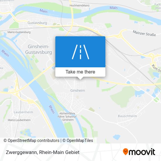 Карта Zwerggewann