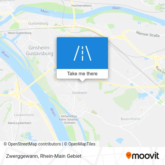 Карта Zwerggewann