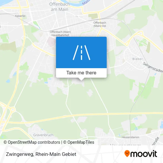 Карта Zwingerweg