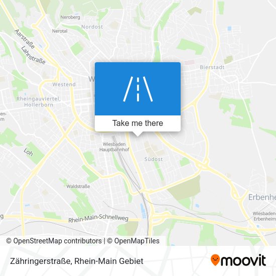 Zähringerstraße map