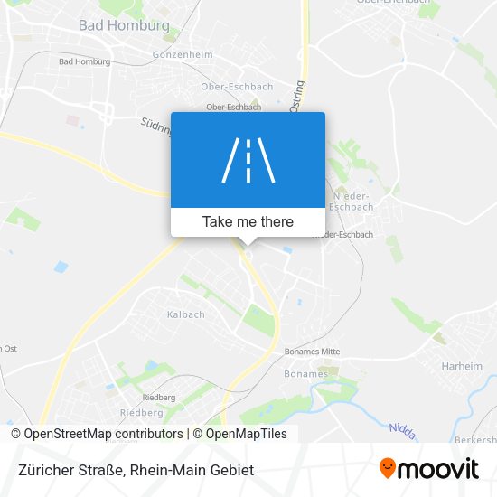 Züricher Straße map