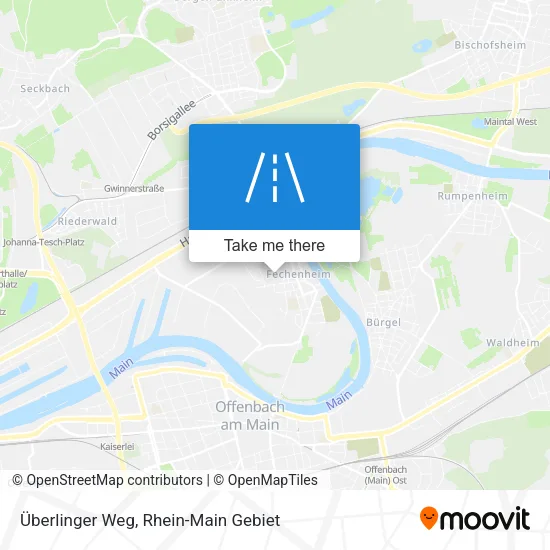 Карта Überlinger Weg