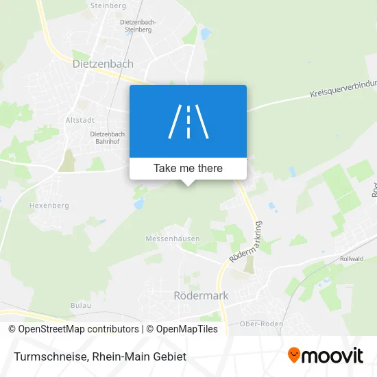 Карта Turmschneise