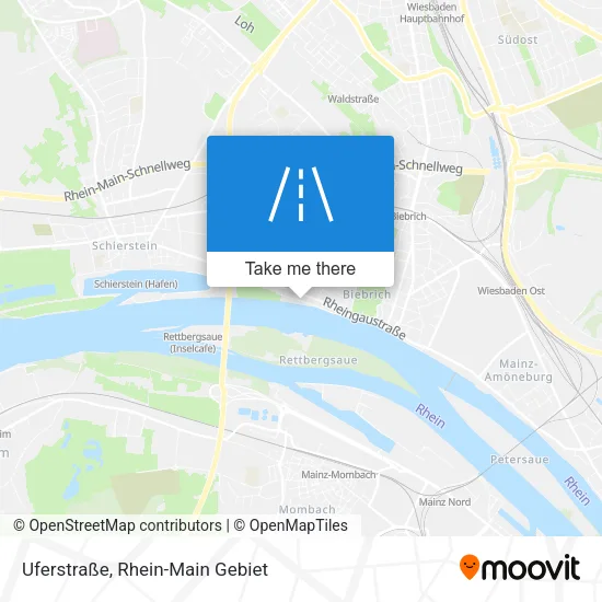 Карта Uferstraße