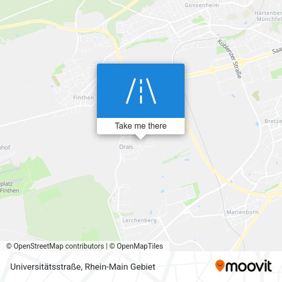 Universitätsstraße map