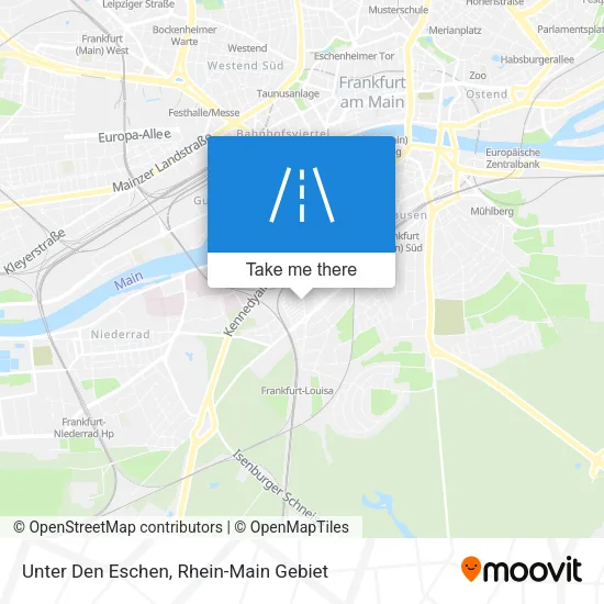 Карта Unter Den Eschen