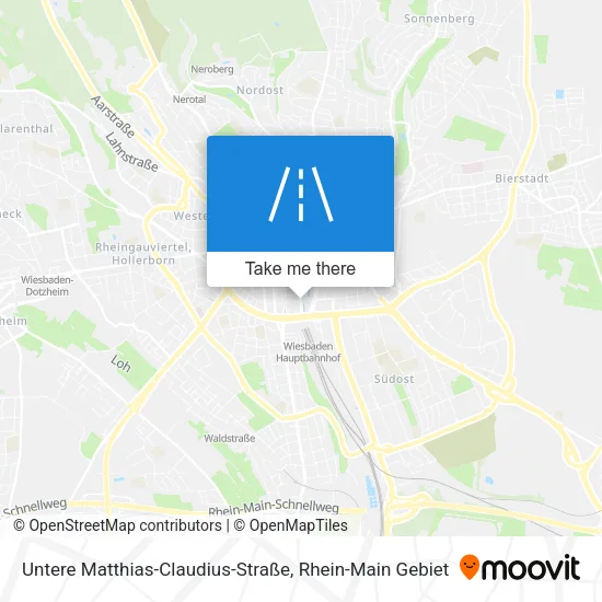 Карта Untere Matthias-Claudius-Straße