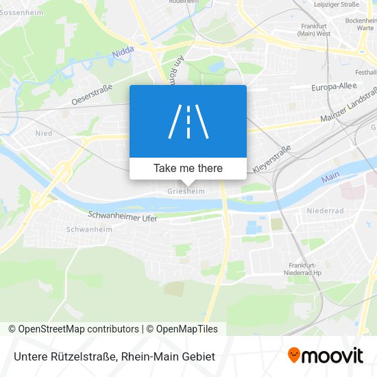 Untere Rützelstraße map