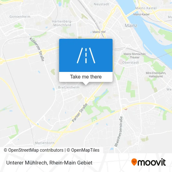 Карта Unterer Mühlrech