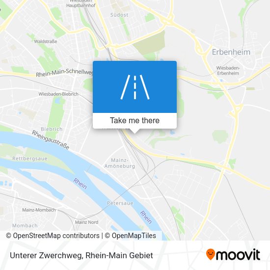 Карта Unterer Zwerchweg