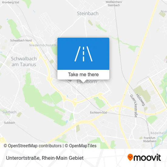 Карта Unterortstraße