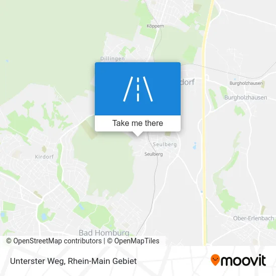 Карта Unterster Weg