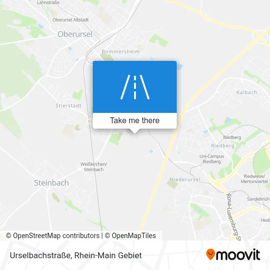 Карта Urselbachstraße