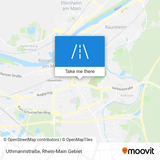Карта Uthmannstraße