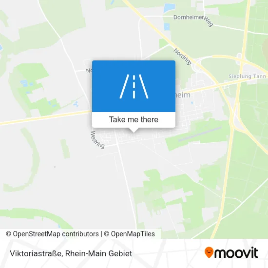 Карта Viktoriastraße