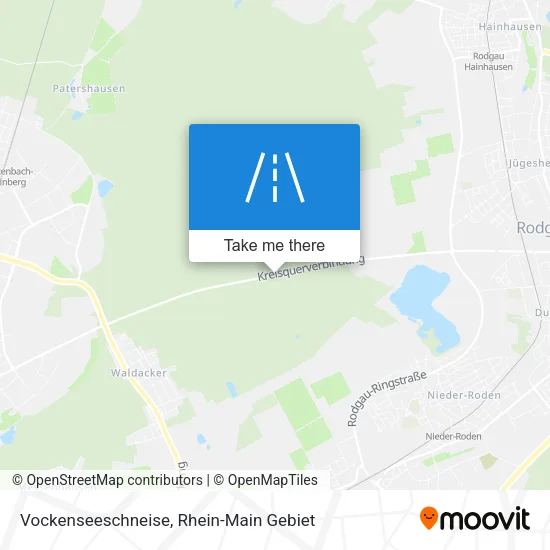 Карта Vockenseeschneise