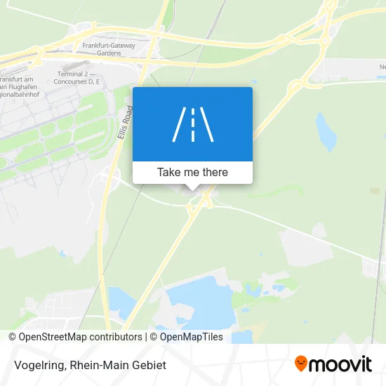 Карта Vogelring