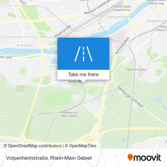 Карта Volpenhennstraße