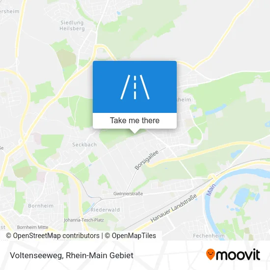 Карта Voltenseeweg