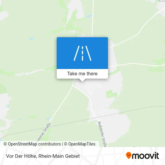 Карта Vor Der Höhe